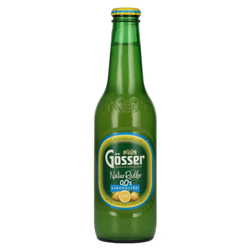 Gösser Natur Radler 0,0% alkoholfrei 0,33l