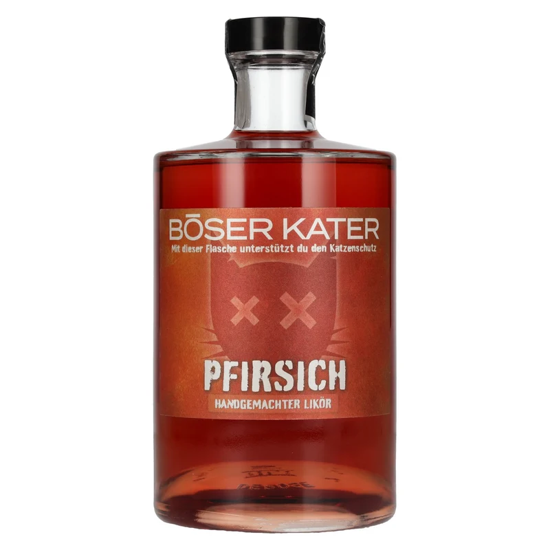 BÖSER KATER Pfirsich Likör 20% Vol. 0,5l