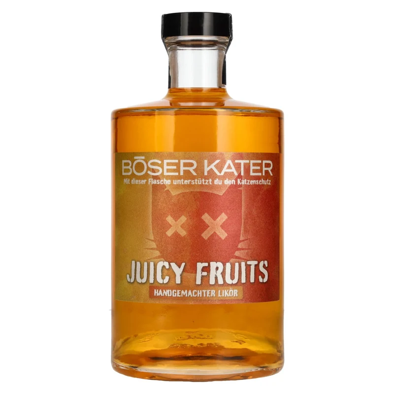 BÖSER KATER Juicy Fruits Likör 20% Vol. 0,5l