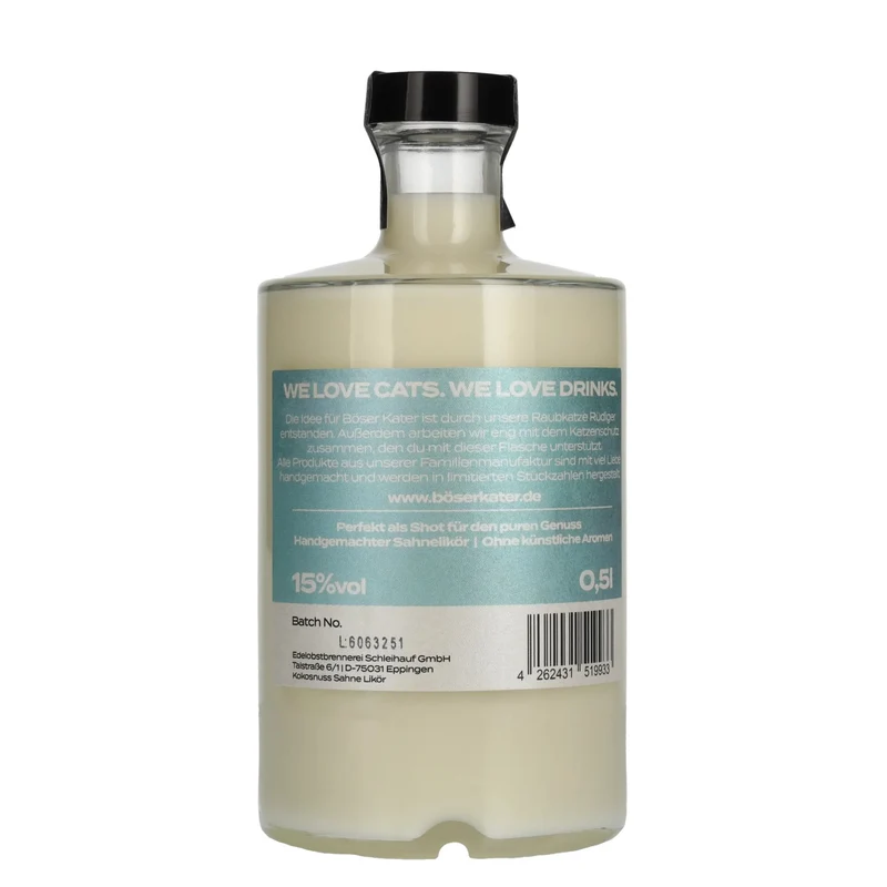 BÖSER KATER Coconut Likör 15% Vol. 0,5l