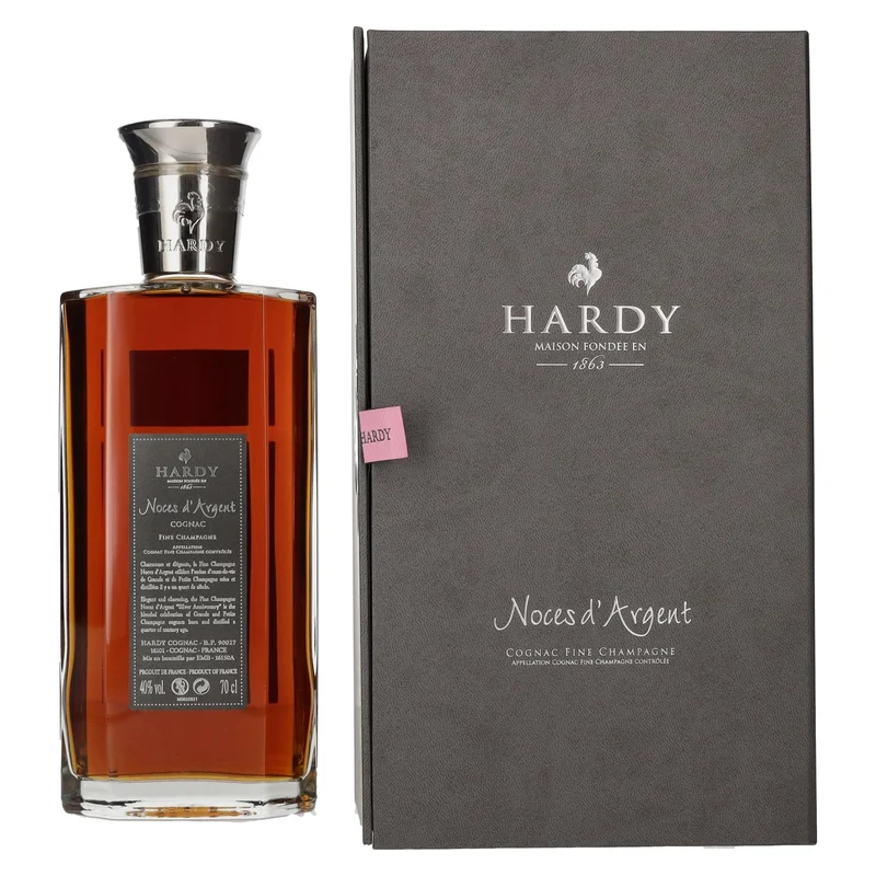 Hardy Cognac Noces d'Argent 40% Vol. 0,7l in Geschenkbox