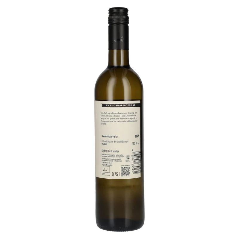 Schwarzböck Gelber Muskateller BIO 2025 11,5% Vol. 0,75l