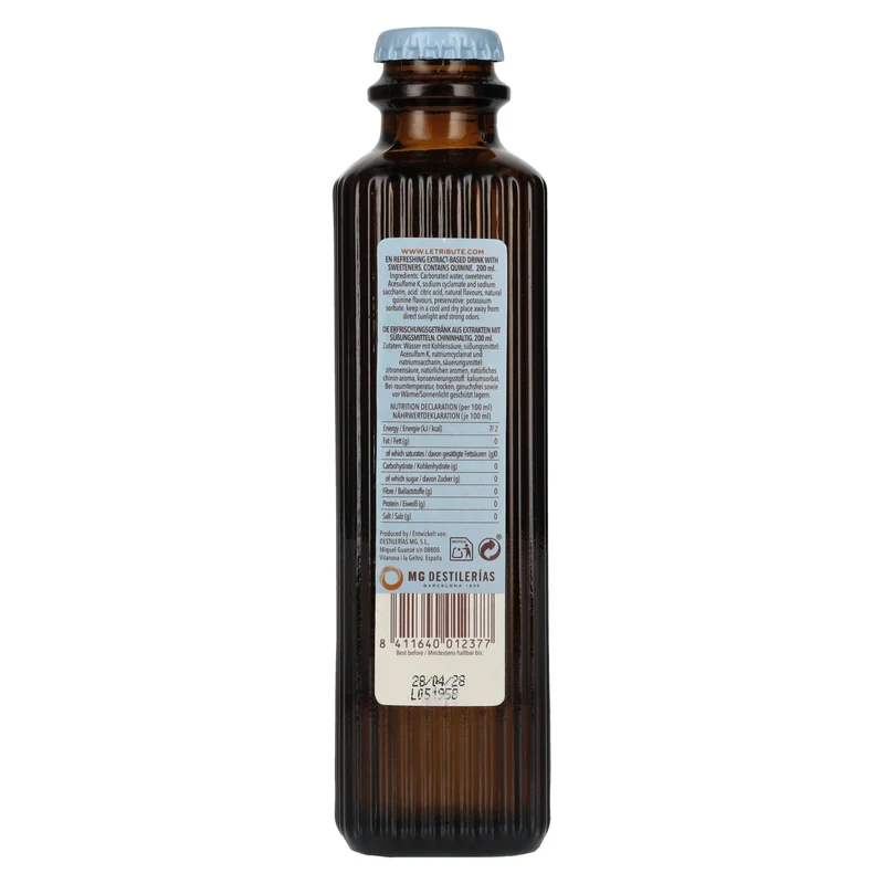 Le Tribute Tonic Water Zero 0,2l