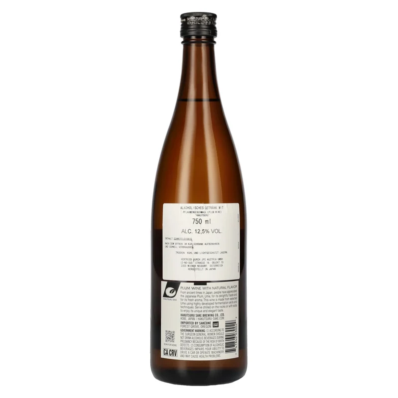 Hakutsuru Plum Wine 12,5% Vol. 0,75l