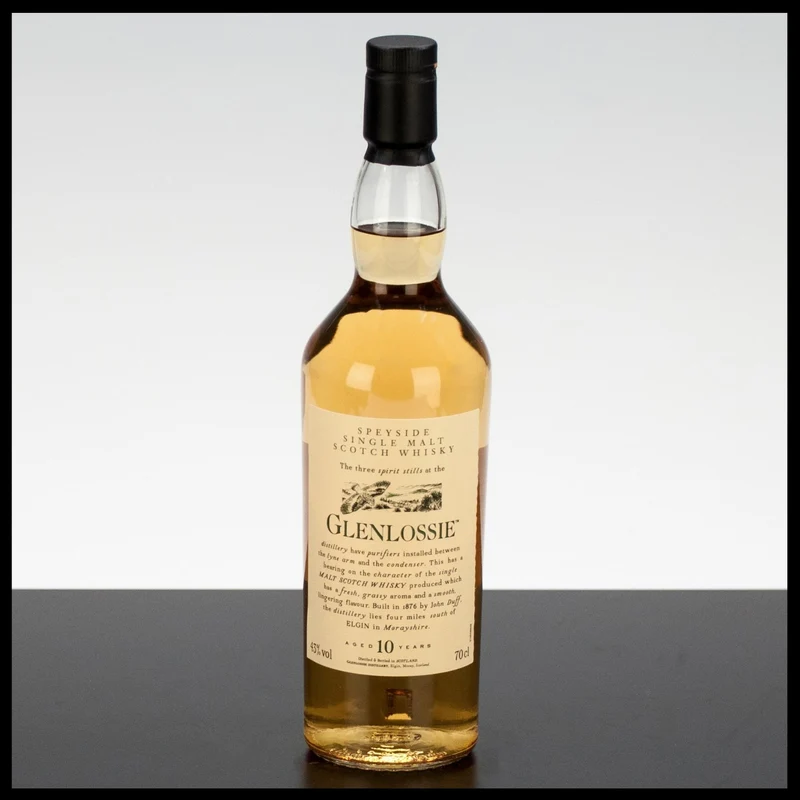 Glenlossie 10 YO Flora & Fauna Single Malt Whisky 0,7L - 43% Vol.