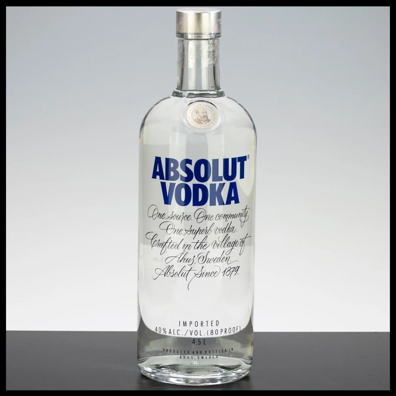 Absolut Vodka 4,5L - 40% Vol.