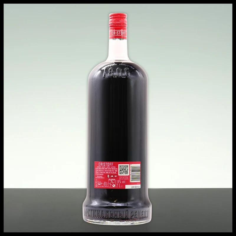 Eristoff Red Sloeberry Flavoured Vodka 2L - 18% Vol.