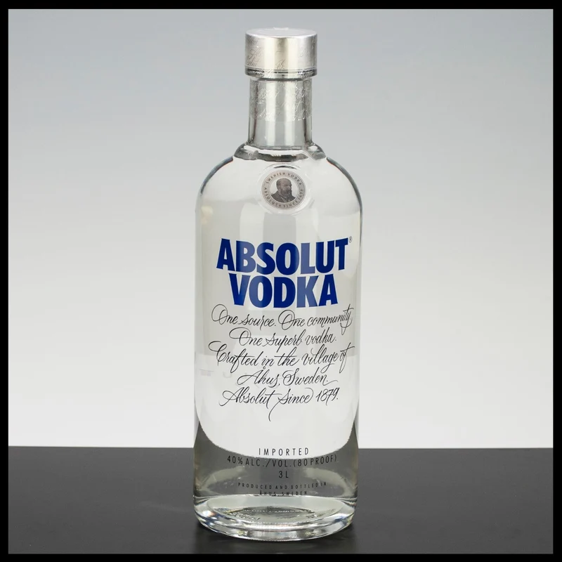 Absolut Vodka 3L - 40% Vol.