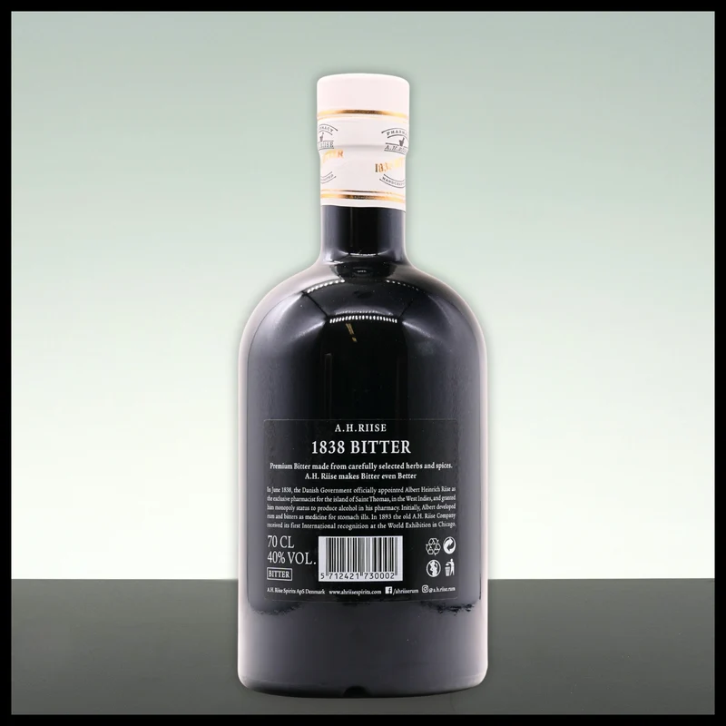 A.H. Riise Pharmacy 1838 Bitter 0,7L - 40% Vol.