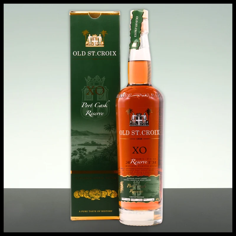 Old St. Croix XO Reserve Port Cask Finish 0,7L - 42% Vol.