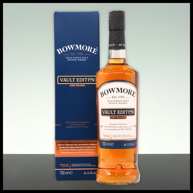Bowmore Vault Edition First Release Islay Single Malt Whisky 0,7L - 51,5% Vol.
