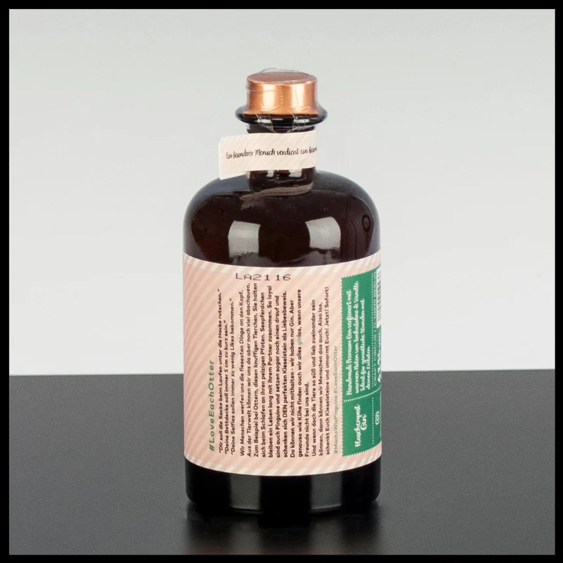 Flaschenpost Gin “Ohne dich ist alles Ginlos” Love Edition 0,5L - 41% Vol.