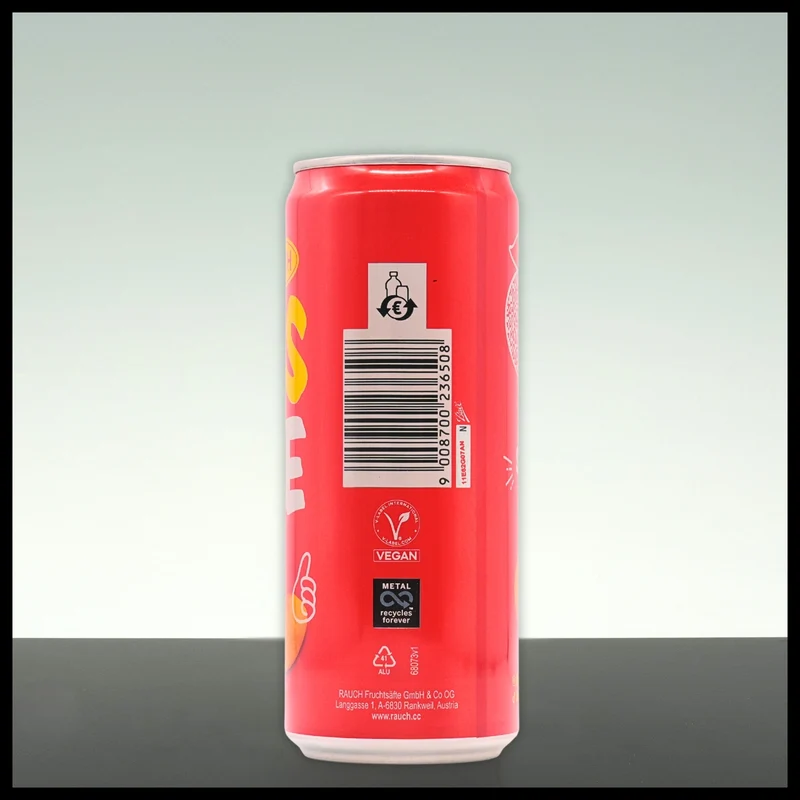 Rauch Eistee Pfirsich Dose 0,33L