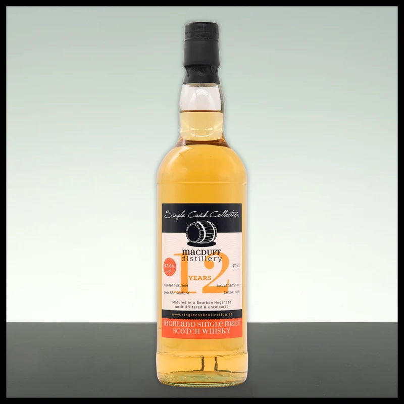 Macduff 12 YO 2007 Single Cask Collection 0,7L - 47% Vol.