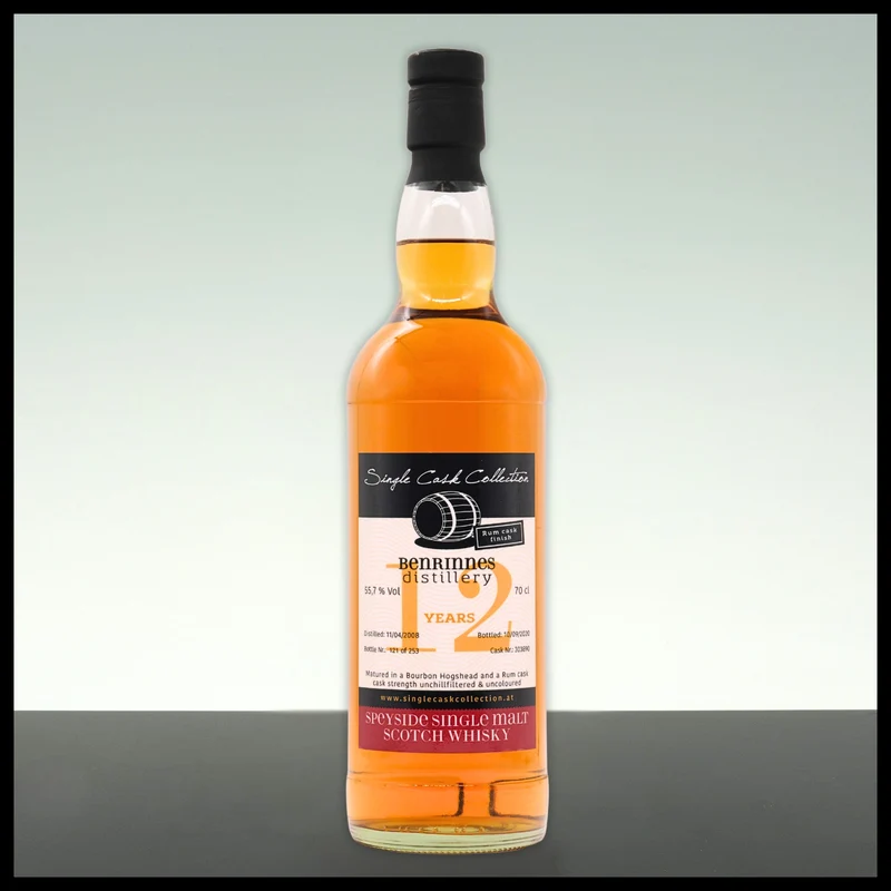 Benrinnes 12 YO 2008 Single Cask Collection 0,7L - 55,7% Vol.