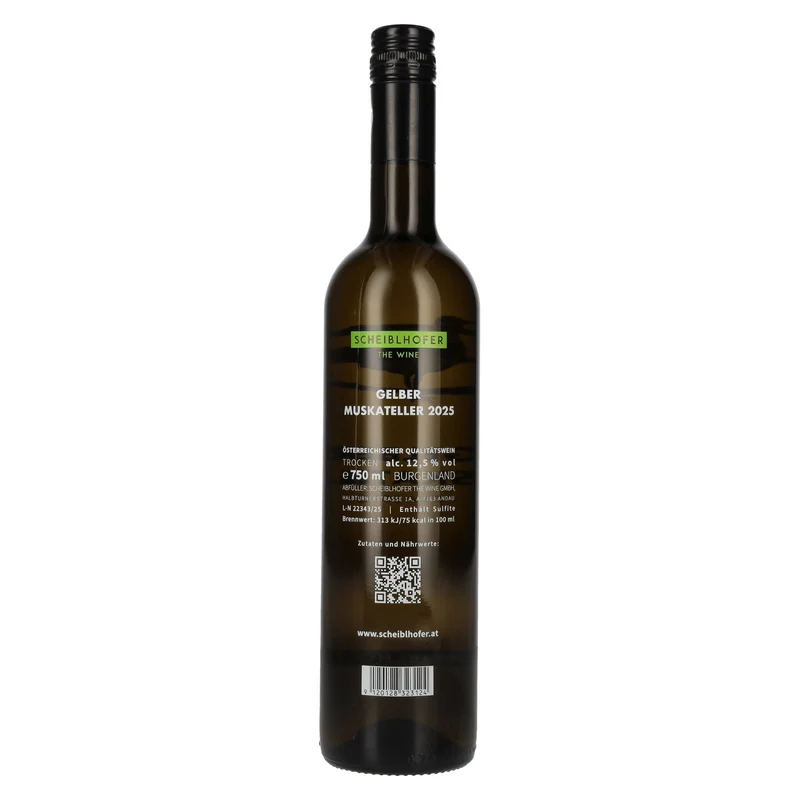 Scheiblhofer Gelber Muskateller Classic 2025 12,5% Vol. 0,75l