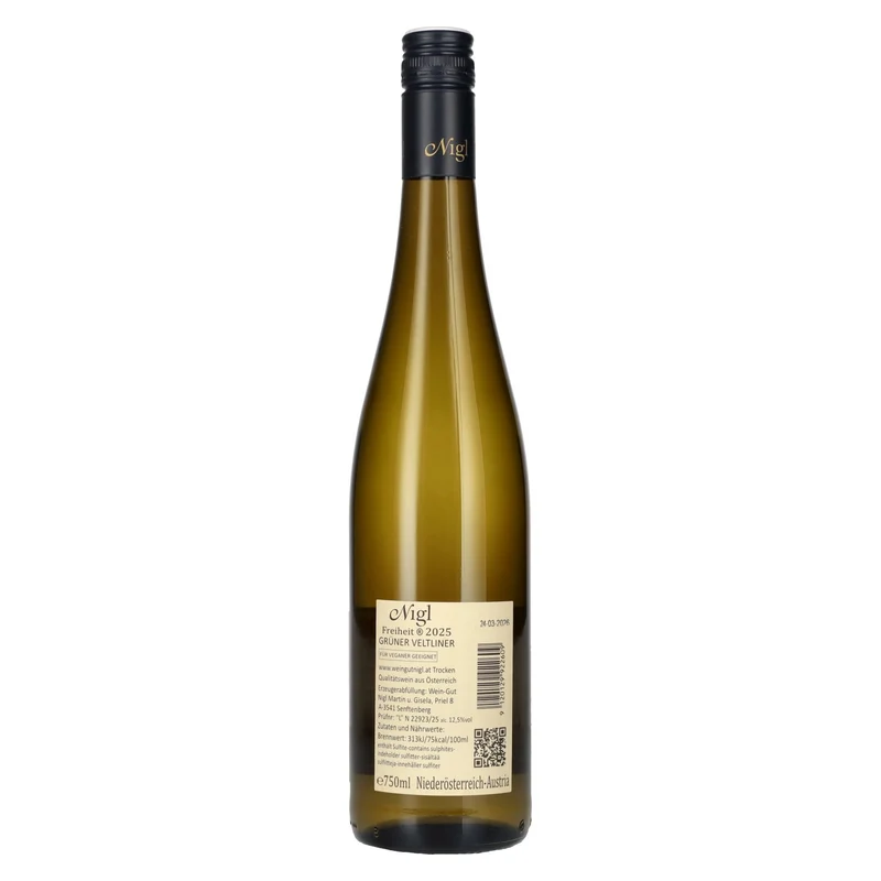 Nigl Freiheit Grüner Veltliner 2025 12,5% Vol. 0,75l