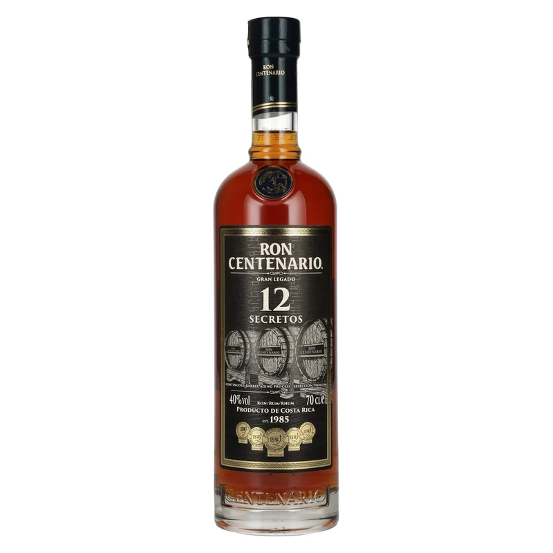Ron Centenario GRAN LEGADO 12 Secretos Rum 40% Vol. 0,7l