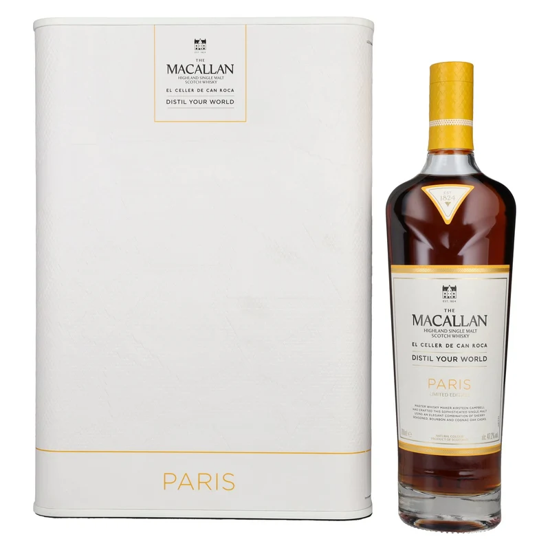 The Macallan Distil Your World PARIS Limited Edition 47,2% Vol. 0,7l in Geschenkbox