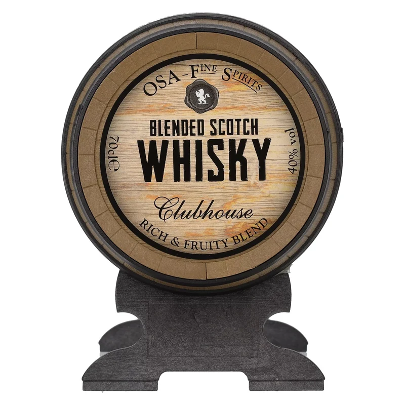 OSA Fine Spirits CLUBHOUSE Blended Scotch Whisky 40% Vol. 0,7l im Whiskyfass