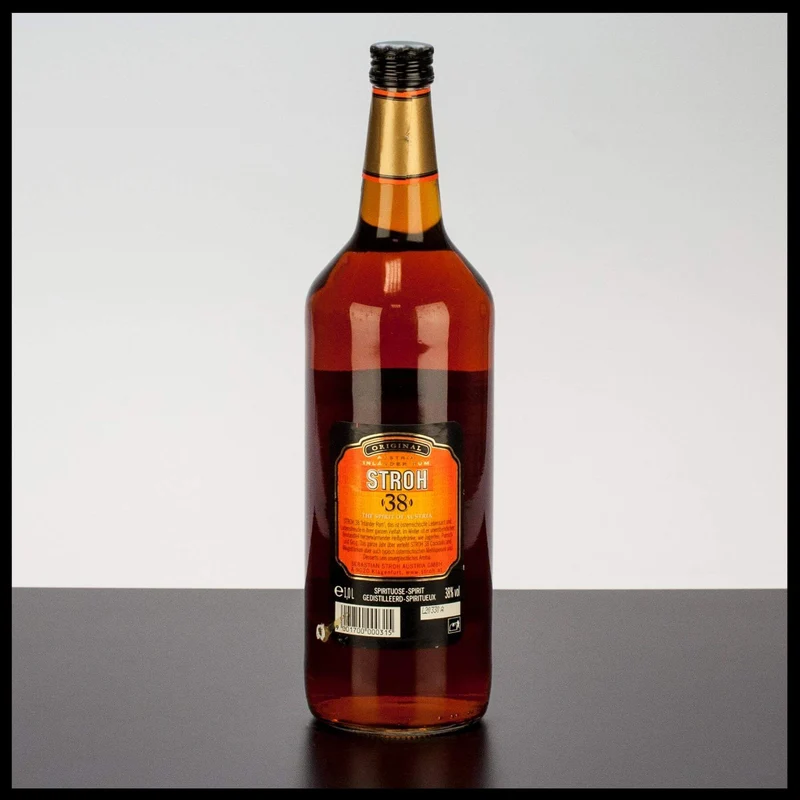 Stroh 38 Original Inländer-Rum 1L - 38% Vol.