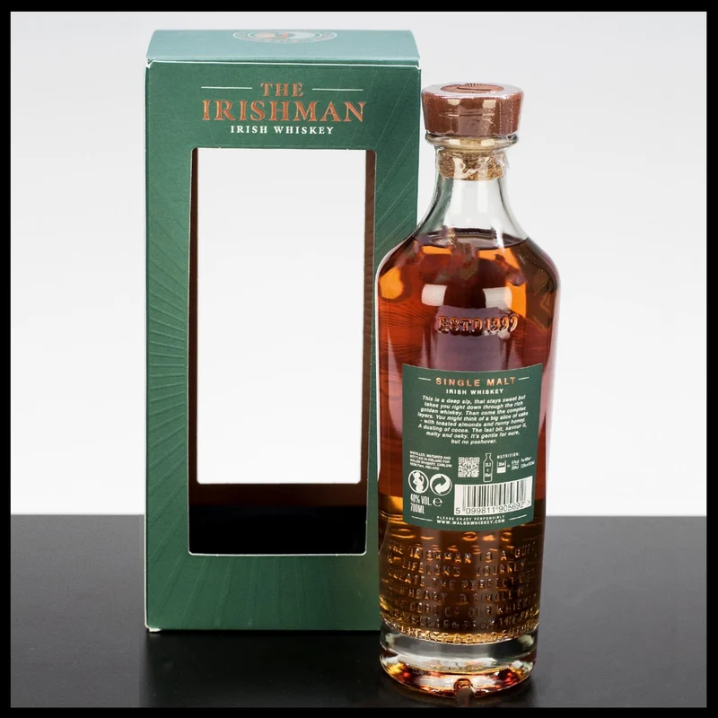The Irishman Single Malt Irish Whiskey 0,7L - 40% Vol.