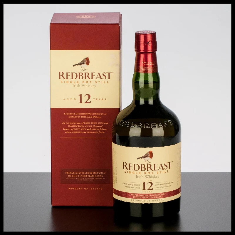 Redbreast 12 YO Single Pot Still Irish Whiskey 0,7L - 40% Vol.
