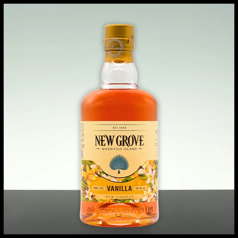 New Grove Vanilla Rum-Liqueur of Mauritius 0,7L - 26% Vol.