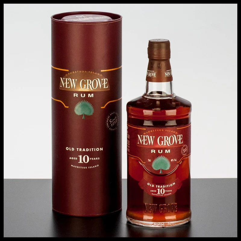 New Grove Old Tradition 10 YO Mauritius Island Rum 0,7L - 40% Vol.