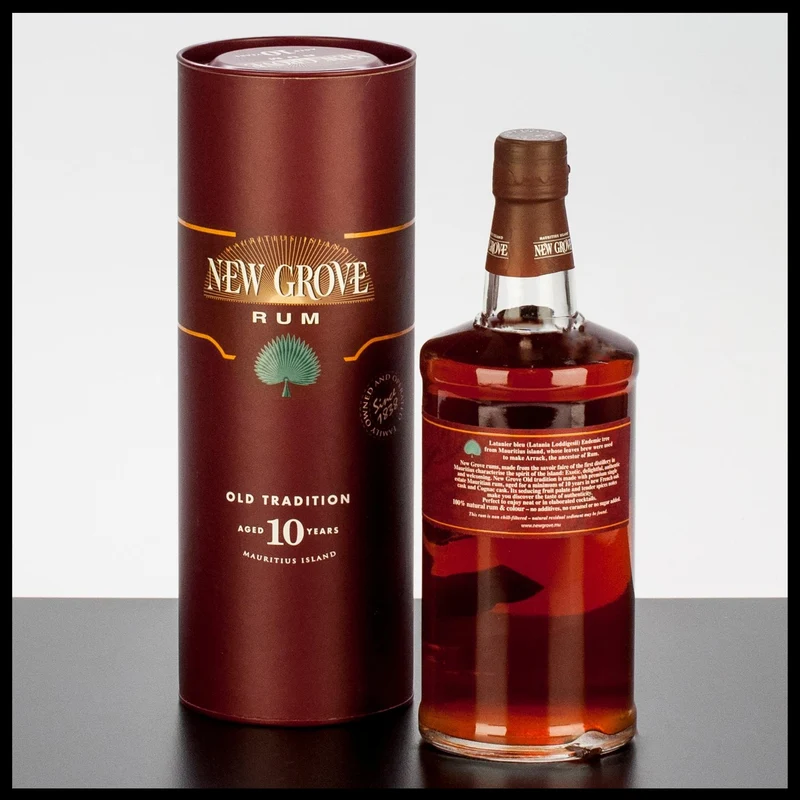 New Grove Old Tradition 10 YO Mauritius Island Rum 0,7L - 40% Vol.