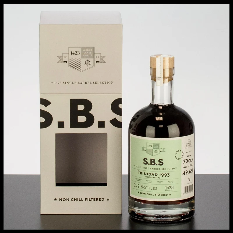 SBS Trinidad 1993 Rum 0,7L - 49,6% Vol.