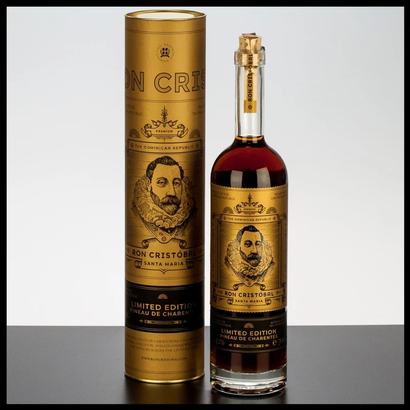 Ron Cristobal Pineau de Charentes Limited Edition Rum 0,7L - 42% Vol.