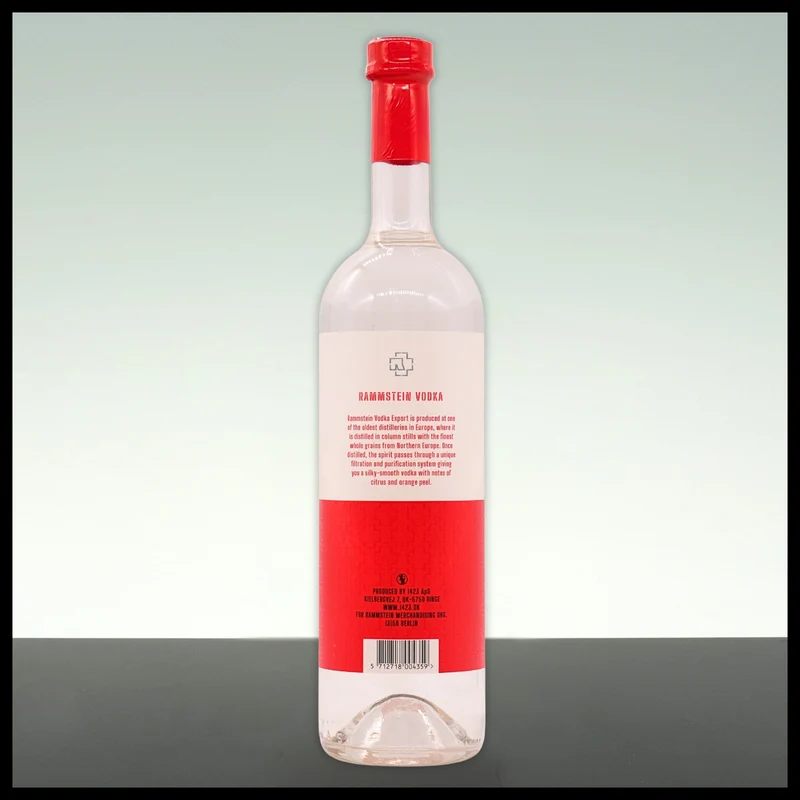 Rammstein Vodka 0,7L - 40% Vol.