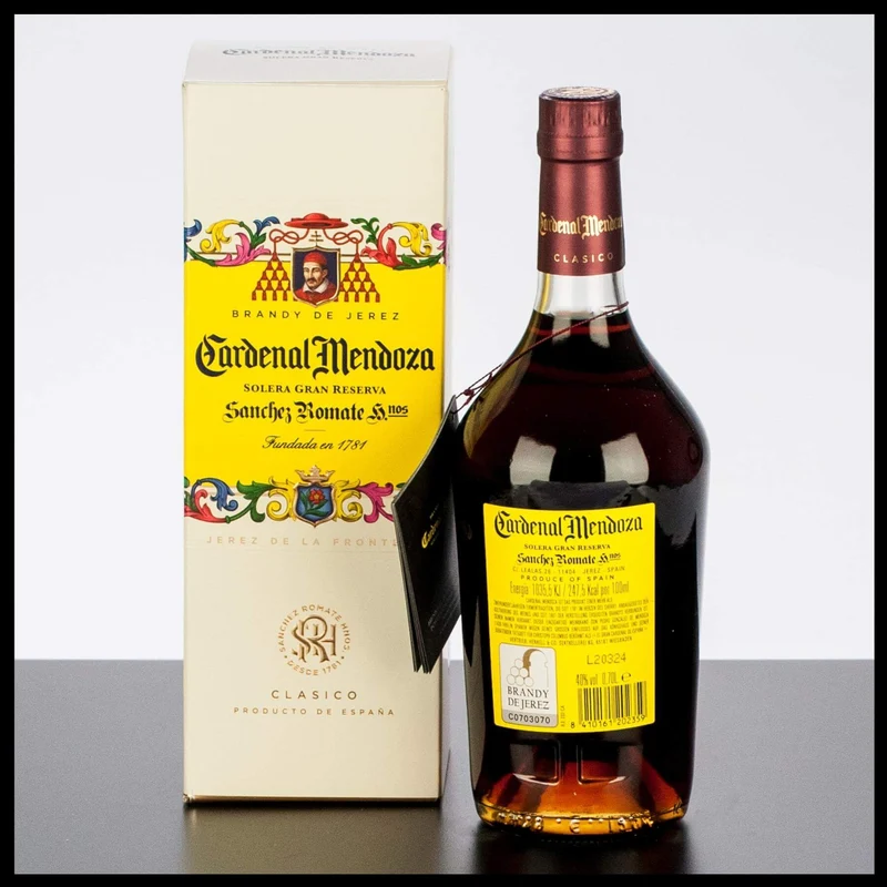 Cardenal Mendoza Solera Gran Reserva Brandy 0,7L - 40% Vol.