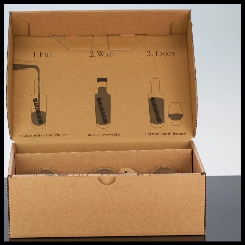 Soak Staves Box mit William Lawson's Blended Whisky 0,7L - 40% Vol.