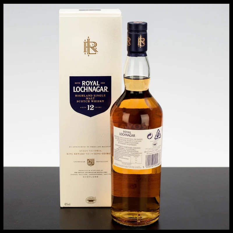 Royal Lochnagar 12 YO Highland Single Malt Whisky 0,7L - 40% Vol.