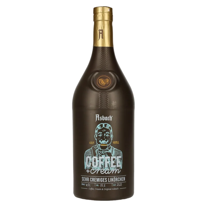 Asbach Coffee + Cream Likörchen 15% Vol. 0,7l