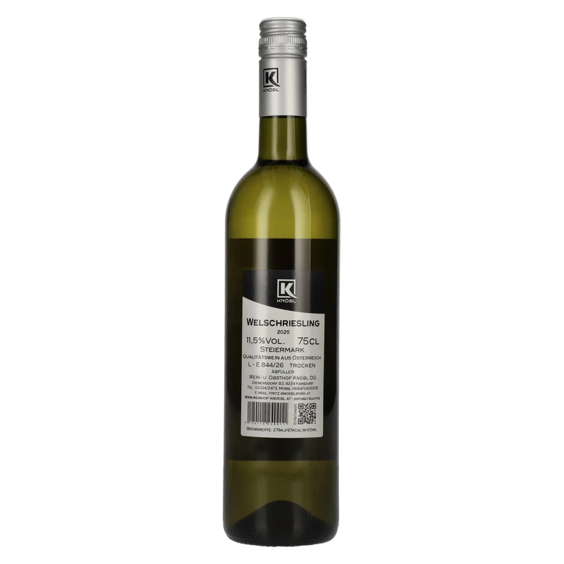 Knöbl Welschriesling 2025 11,5% Vol. 0,75l