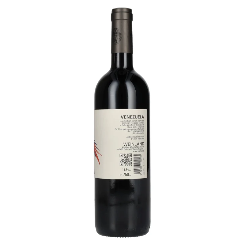 Weinhof Szemes VENEZUELA Blaufränkisch 14,5% Vol. 0,75l