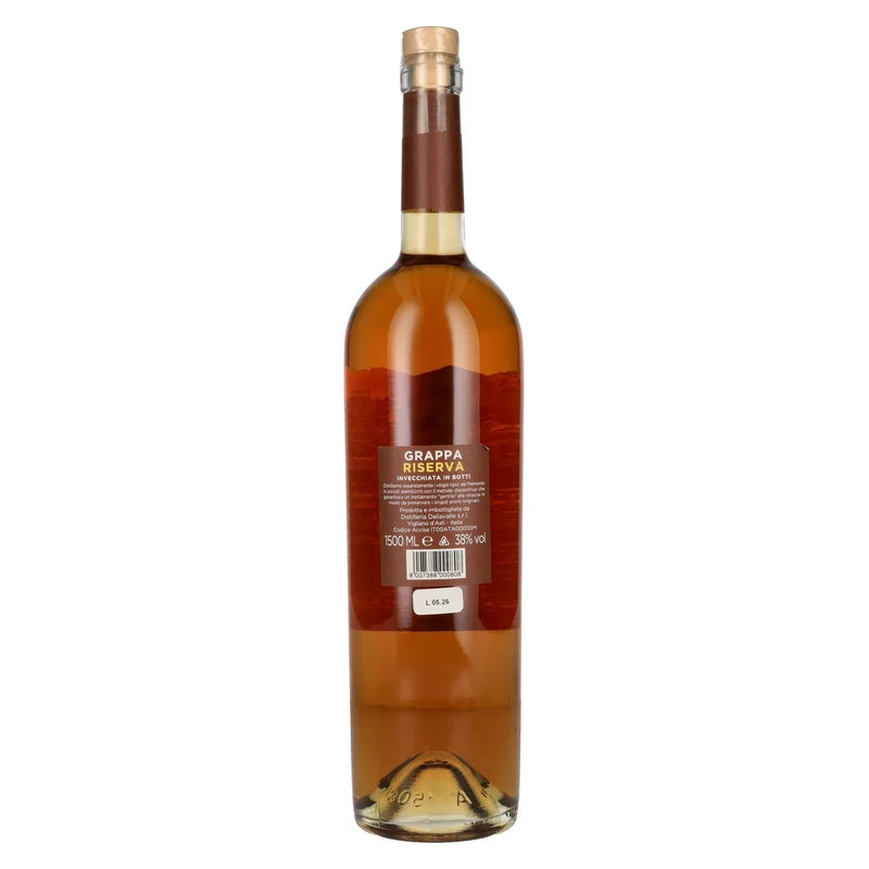Dellavalle GRAPPA RISERVA 38% Vol. 1,5l