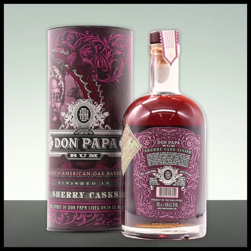 Don Papa Sherry Cask Rum 0,7L - 45% Vol.
