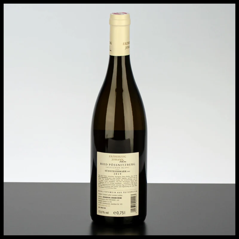 Erzherzog Johann Sauvignon Blanc Ried Pössnitzberg DAC 0,75L - 13% Vol.