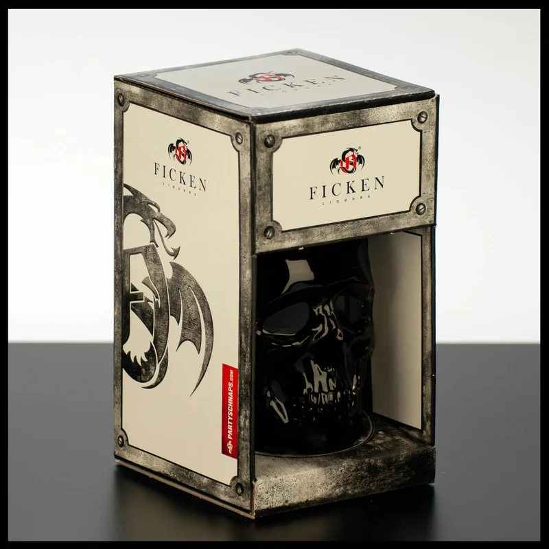 Ficken Likör Totenkopf 0,5L - 15% Vol.