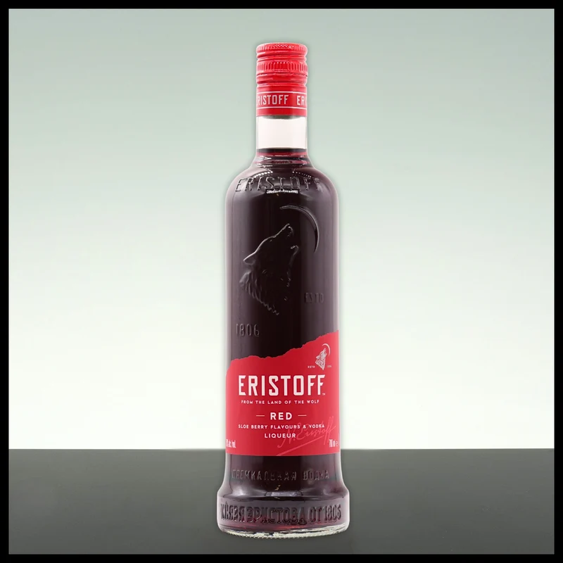 Eristoff Red Sloeberry Flavoured Vodka 0,7L - 18% Vol.