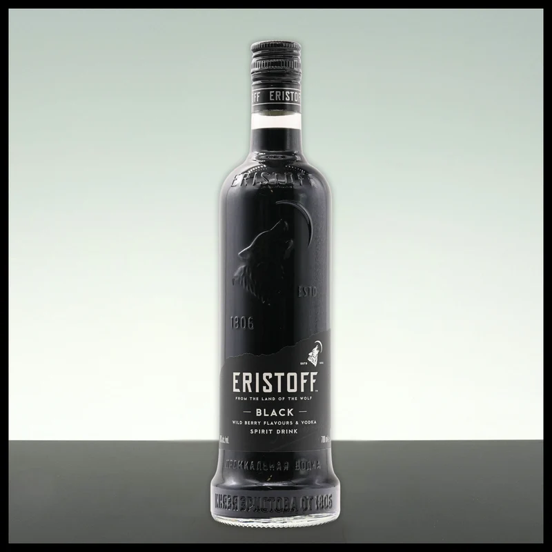 Eristoff Black Wildberry Flavoured Vodka 0,7L - 18% Vol.
