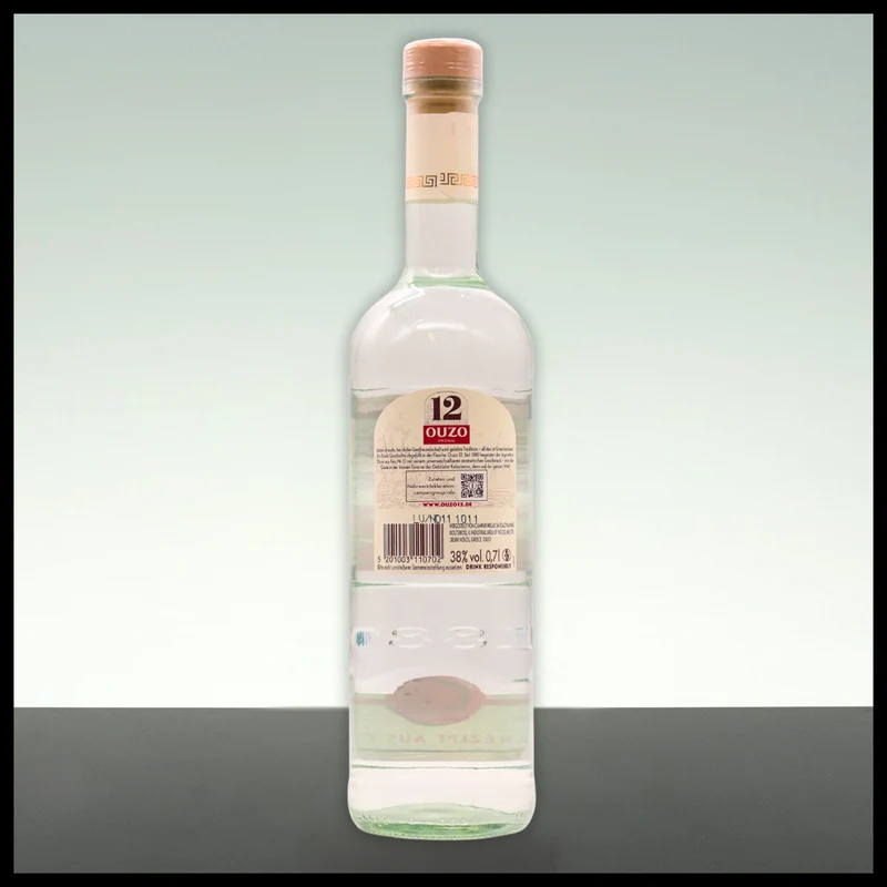 Ouzo 12 0,7L - 38% Vol.
