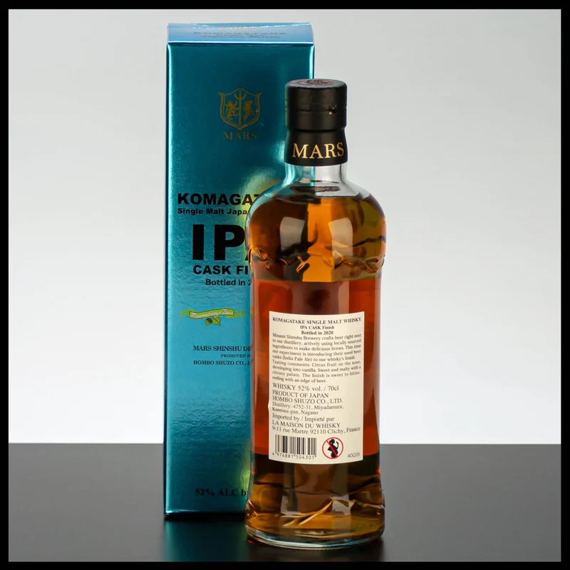 Mars Komagatake IPA Cask Finish 2020 0,7L - 52% Vol.