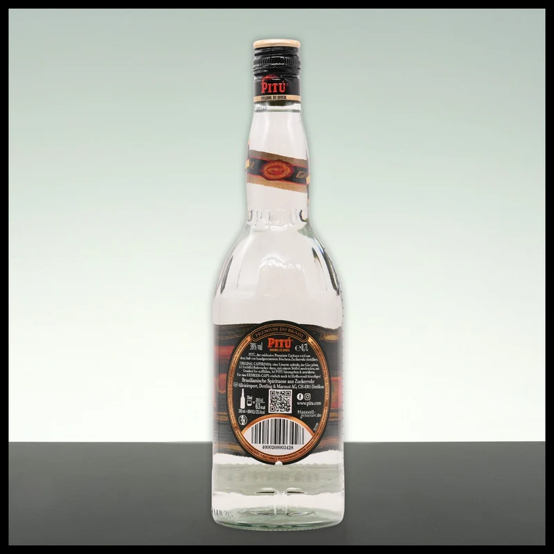 Pitu Cachaca Original do Brasil 0,7L - 38% Vol.