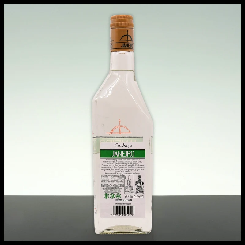Janeiro Cachaca 0,7L - 40% Vol.