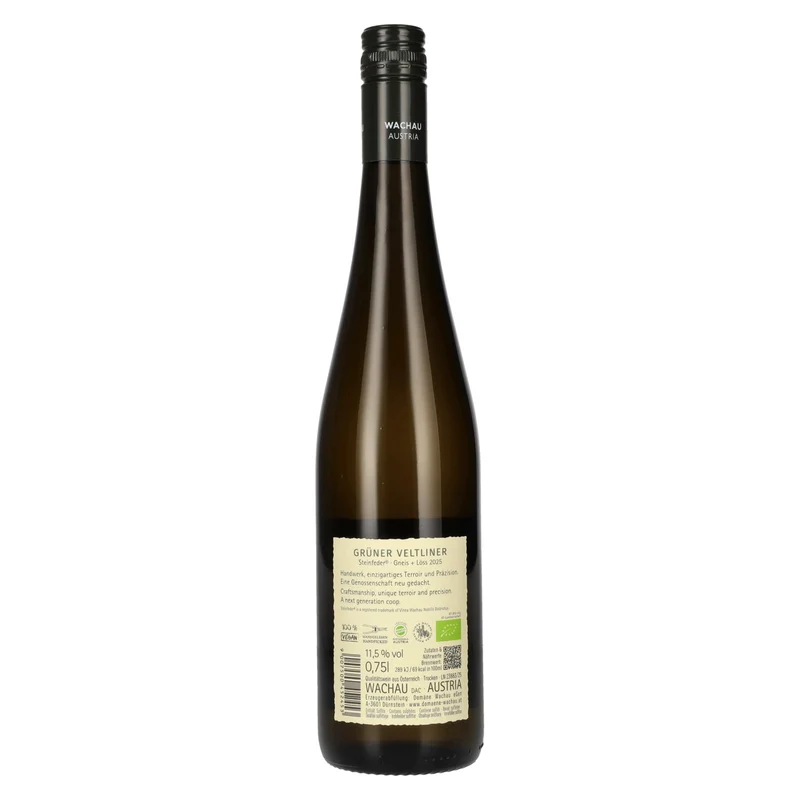 Domäne Wachau Grüner Veltliner Steinfeder Gneis + Löss 2025 11,5% Vol. 0,75l